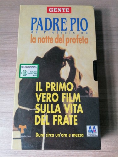 Vhs film padre pio - padre,