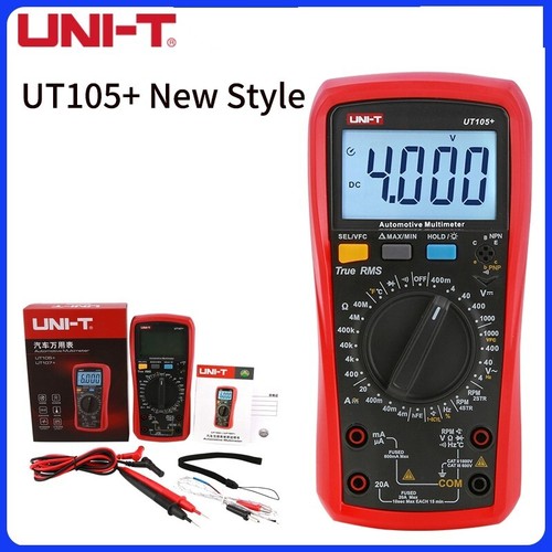 Multimetro auto uni ut105 - auto, ut105+