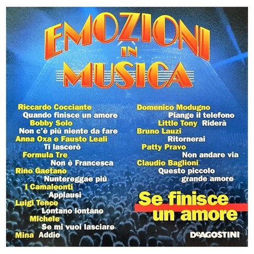 Emozioni musica finisce - emozioni, in