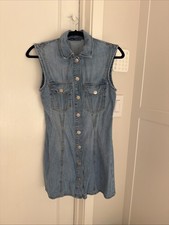 Abito jeans smanicato Zara
