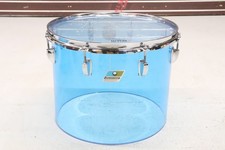 Tamburo Tom concerto Ludwig Vistalite 12X15'" blu vintage anni 70