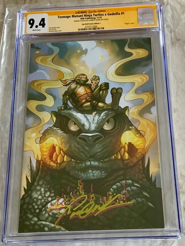 Tmnt godzilla cgc 9 - cgc, 9.4