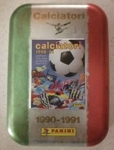 Tin box calciatori panini - box, 2021