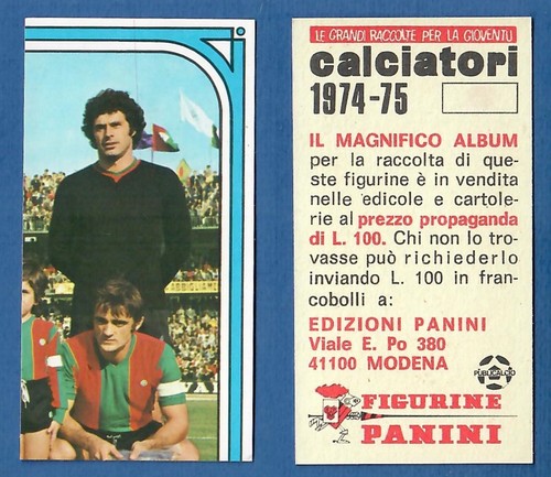 Figurina calciatori panini - figurina,