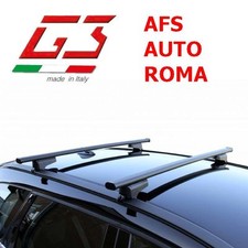 BARRE PORTATUTTO G3 OPEL ASTRA SW ANNO 2006 CON  RAILS CHIUSI OMOLOGATO