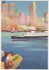 C193) BOLOGNA HATU CARTOLINA PUBBLICITARIA AZIENZA PRESERVATIVI