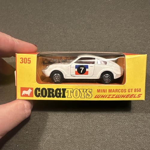 Corgi toys 305 - mini, marcos