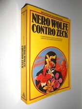 NERO WOLFE CONTRO ZECK Rex STOUT BIBLIOTECA DEL GIALLO MONDADORI 1981 