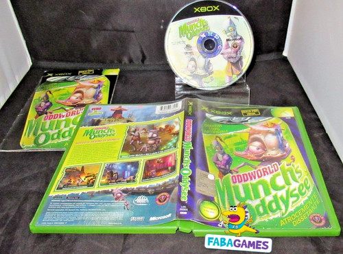Xbox oddworld munch oddysee - xbox,