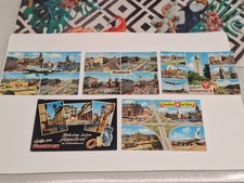 Lotto 5 cartoline colori Germania Saluti Grusse aus Frankfurt Am Main anni 60-70