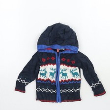 Giacca blu M&Co ragazzo taglia
