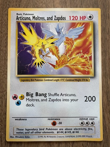Jumbo pokemon legendary birds - pokemon,