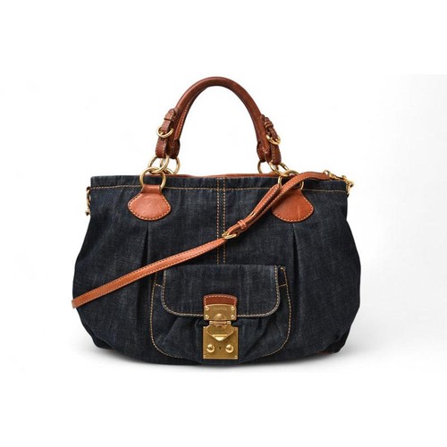 Borsa tracolla miu denim - miu,