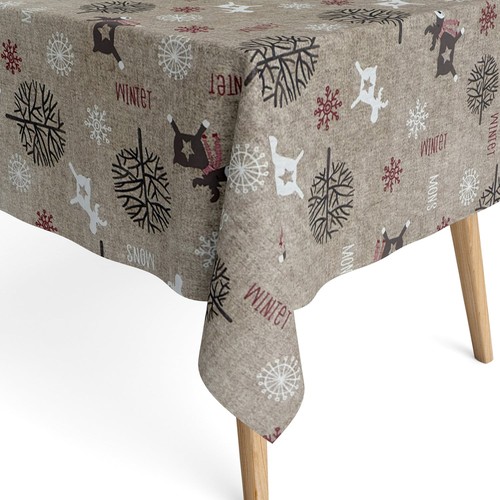 Tovaglia jacquard cotone
