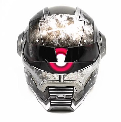 Casco moto personalizzato iron - personalizzato,