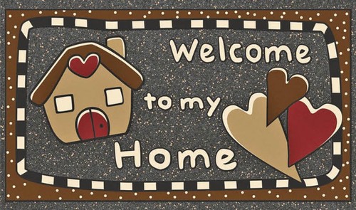 Zerbino antiscivolo welcome - zerbino,