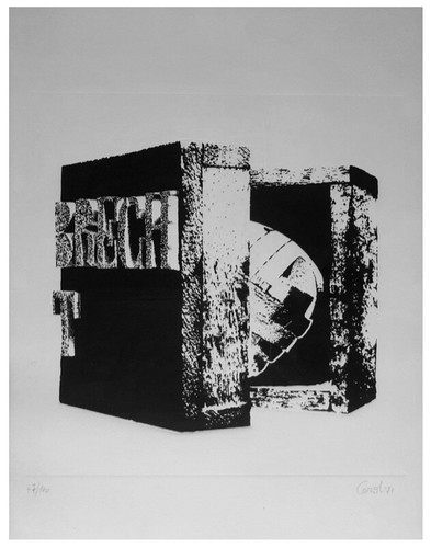 Mario ceroli incisione 1971 - mario, ceroli,