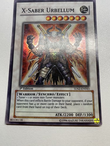 X saber urbellum - yu-gi-oh!,
