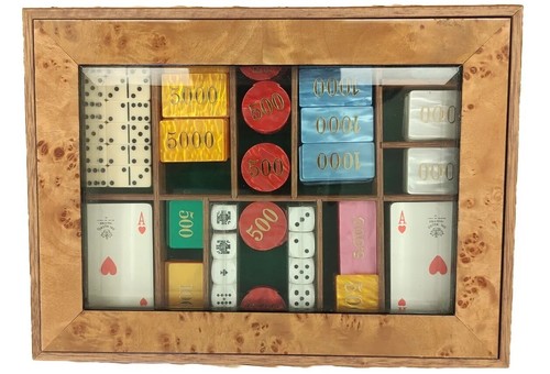 Set giochi tavolo baccarat - tavolo, (baccarat