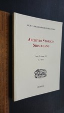 Società siracusana di Storia Patria Archivio storico siracusano s.IV VII 2015