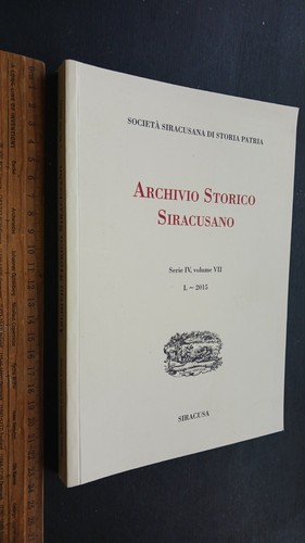 Società siracusana storia - siracusana, di