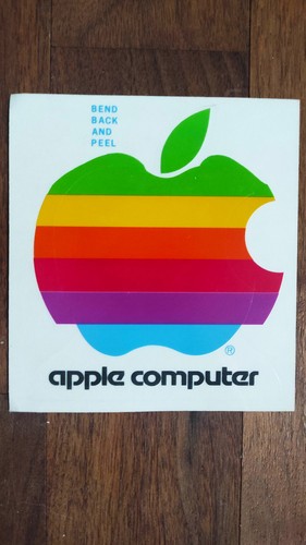 Adesivo apple computer - adesivo,