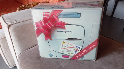 Console sega saturn christmas - console,