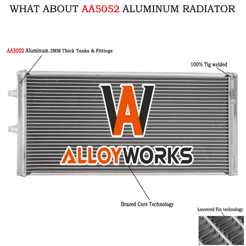 Aluminium radiateur pour bmw - radiateur,