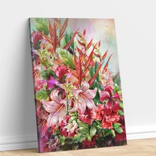 Quadro floreale su tela |Q961|