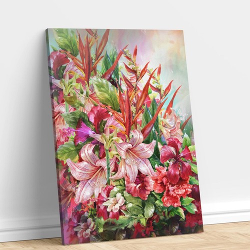 Quadro floreale tela q961 - quadro,