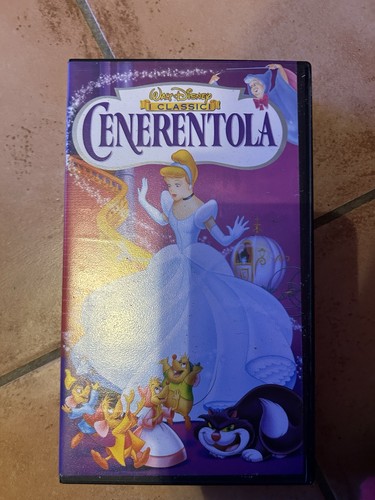 Vhs disney cenerentola - vhs,