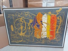 QUADRO MEMORY PAOLO DA SAN LORENZO OLIO SU TELA 100 X 150 + CORNICE LEGNO 2008