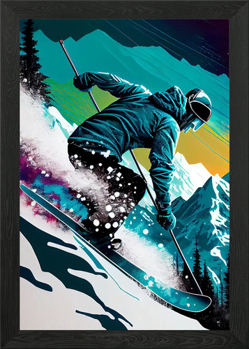 Quadro stampa tela poster wall - poster,