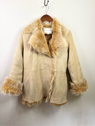 Banana republic fur lined lamb - lined,