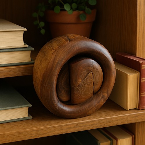 Cassettiera vintage legno - cassettiera,