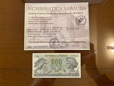 BANCONOTA LIRE 500 ARETUSA 23