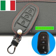 1 Portachiavi Guscio Chiave Keyless per Peugeot  208 308 508 3008 Similpelle