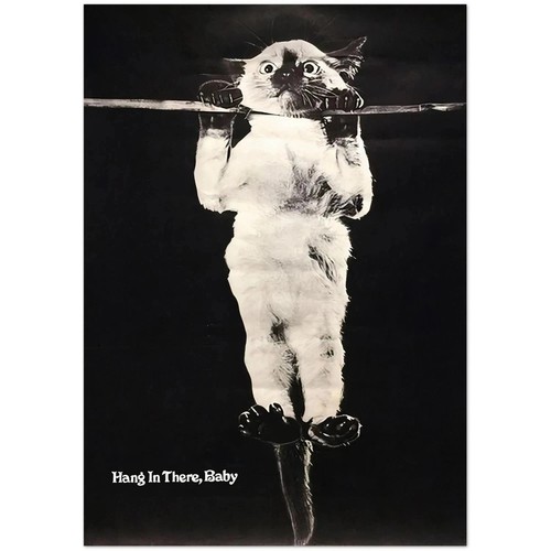 Poster motivazionale vintage
