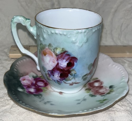Antique hand painted porcelain - antique,