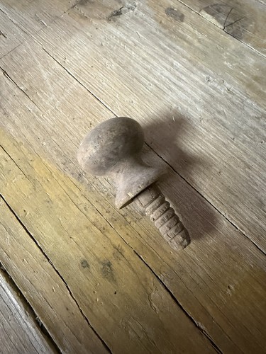 Pomello legno antico - pomello,