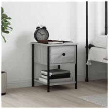 Comodino Grigio Sonoma