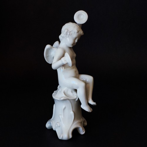 Statuina puttino suonatore - statuina,
