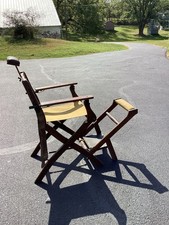 Rara sedia antica pieghevole