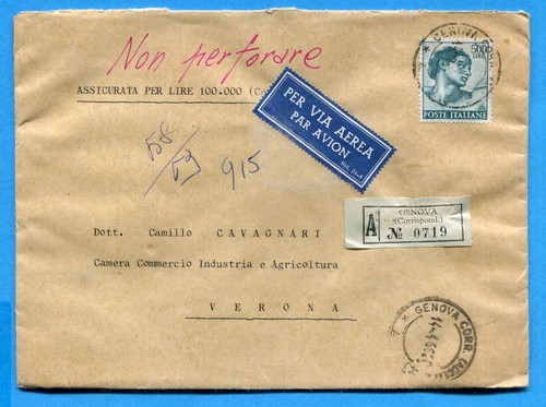 Michelangiolesca 500 lire - -,
