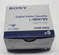 5 nastri Sony HD H1A HDM-63VG