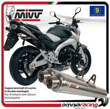 Mivv pair of exhausts slip-on