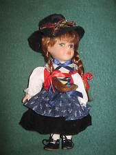Bambola Di Porcellana/Porcelain Doll " RF COLLECTION " Germany / cm.23