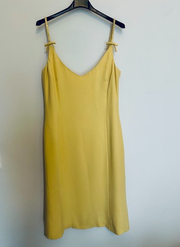 Abito giallo luisa spagnoli - giallo,