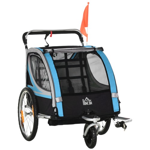 Rimorchio bici bambini - 2, 1