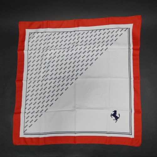 Foulard ferrari rosso - foulard, bianco